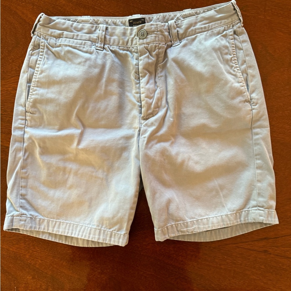 J. Crew Stanton Short in Blue 33W 9” inseam